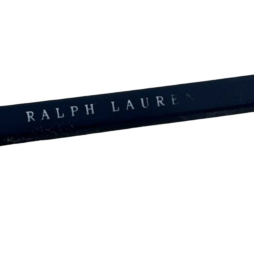 Polo‎ Ralph Lauren Men Navy Blue Burgundy 9303 Rectangular Eyeglass Frames 145